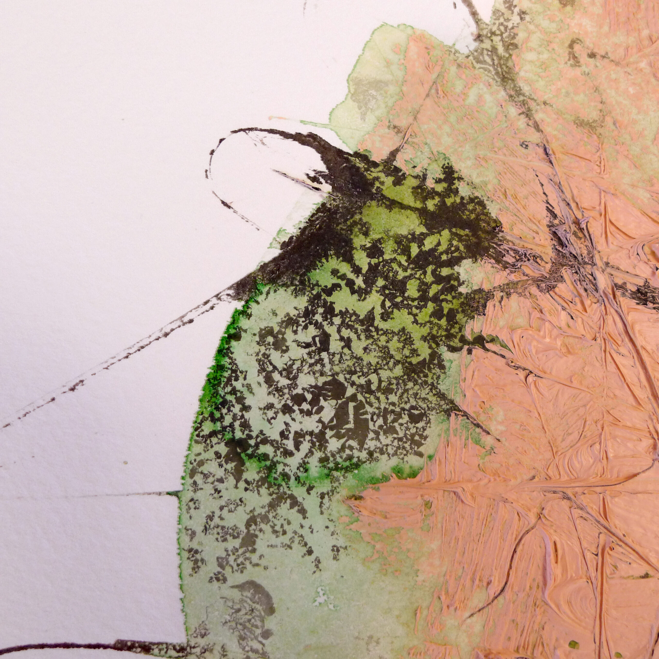 oil on water #7 (detail)